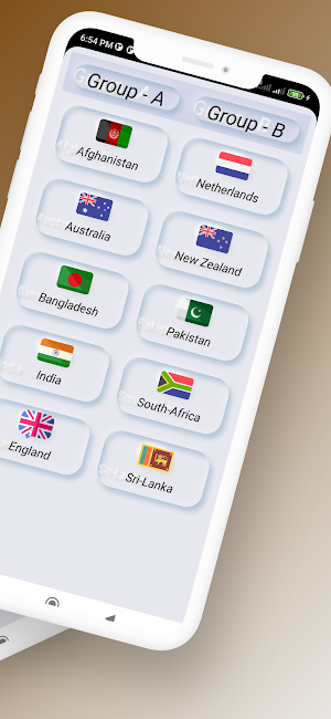World Cup Cricket Live Score Screenshot 1