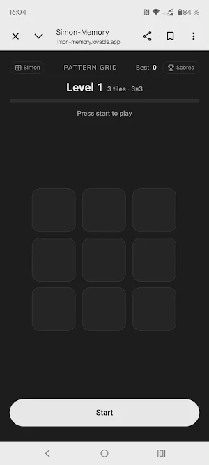 Simon Memory - Brain Game Screenshot 3