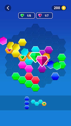 Hex Merge Lines - Block Puzzle Screenshot 2