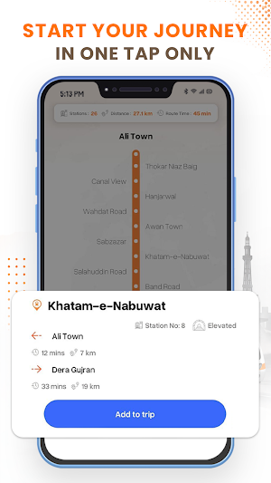 Orange Line Lahore Metro Train Screenshot 1