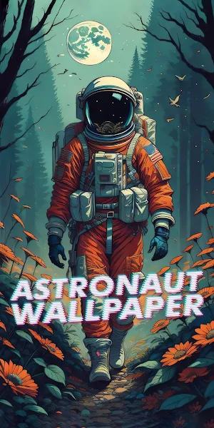 astronaut wallpaper Screenshot 0