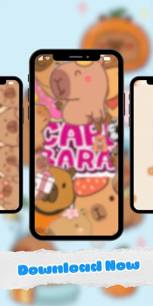 Cute Capybara Wallpaper HD Screenshot 3