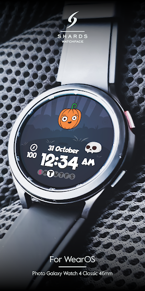 SH002 Watch Face, WearOS watch Screenshot 3