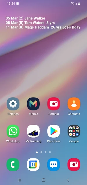 My Birthdays Screenshot 2