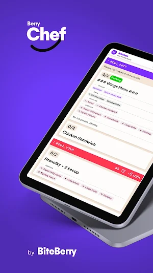 BiteBerry Chef (KDS) Screenshot 0