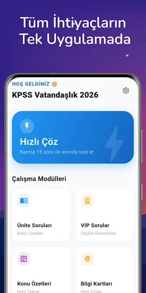 KPSS Vatandaşlık Soru Bankası Screenshot 0