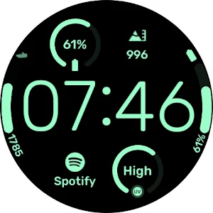 Expedition - WearOS Watchface Screenshot 2