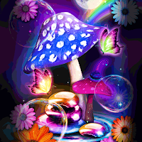 Fantasy Mushroom - Wallpaper