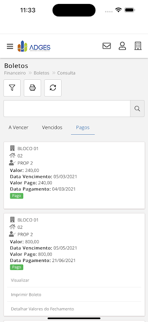ADGES Condomínios Screenshot 3