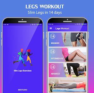 Legs Workout - Slim Legs Exercises Screenshot 0