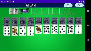 Paciência Spider Screenshot 3