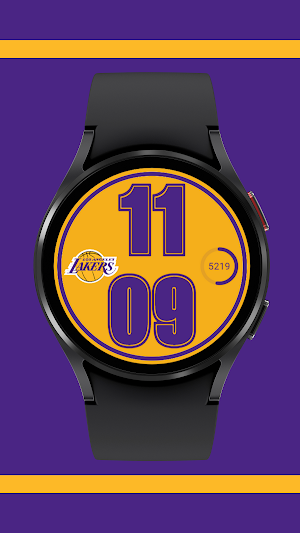 Los Angeles Lakers Watch Face Screenshot 1