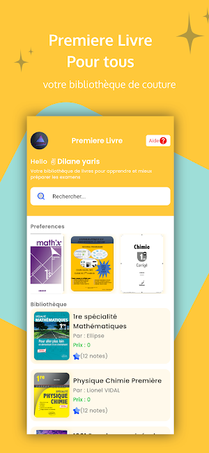 Premiere Livre Screenshot 0