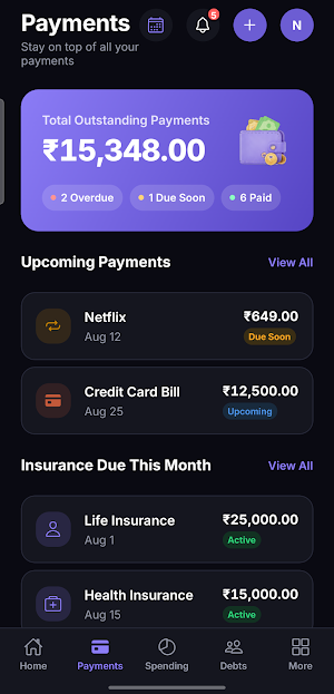 MoneyFlow Screenshot 1