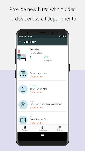 ServiceNow Onboarding Screenshot 1