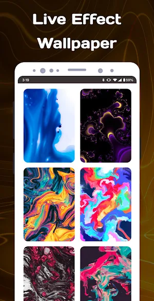 Magic Fluid Wallpaper 3D Screenshot 2