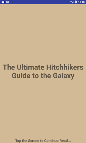 The Ultimate Hitchhiker's Guide eBook Screenshot 1