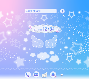 Angelic Dream Theme +HOME Screenshot 0