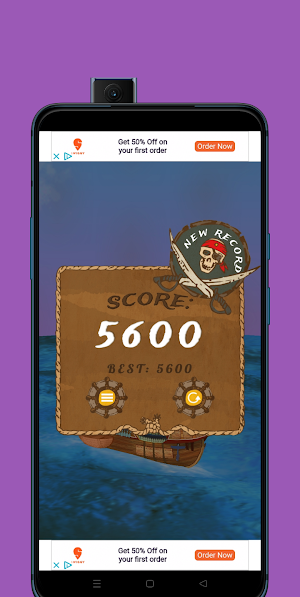 The pirate ship Screenshot 1