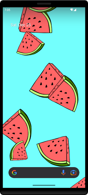Watermelons Live Wallpaper Screenshot 1