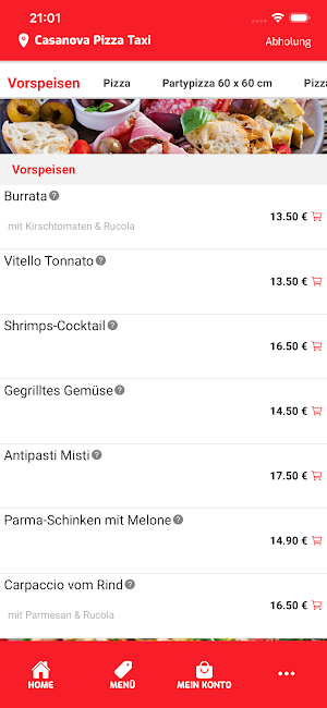 Casanova Pizza Taxi Screenshot 2