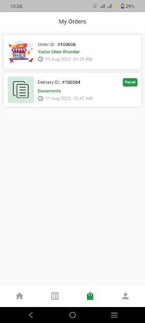 DailyDeals - Delivery Screenshot 1