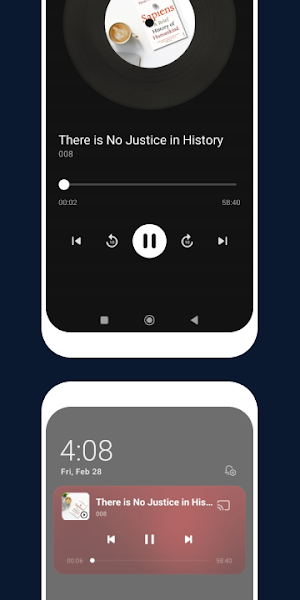 Sapiens Audiobook Screenshot 3
