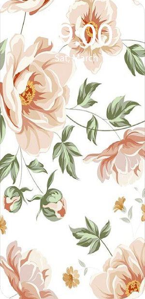 Floral Live Wallpaper Parallax Screenshot 3