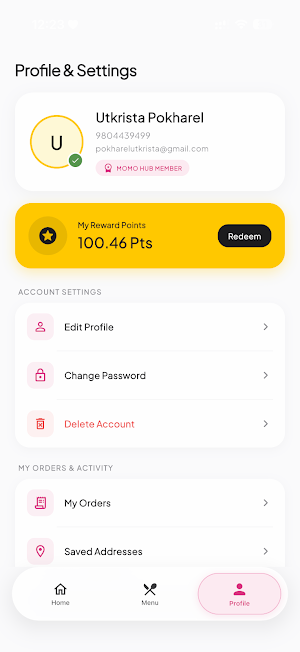 The Momo Hub Screenshot 2