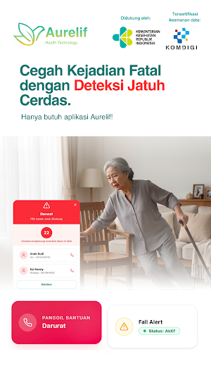 Aurelif: Rawat & Pantau Lansia Screenshot 1