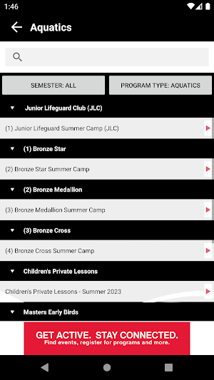 Carleton University Athletics Screenshot 2