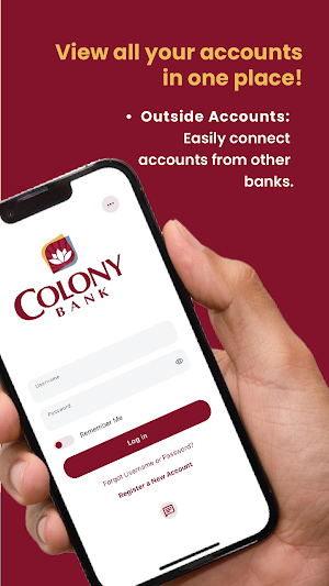 Colony Bank Mobile Banking Screenshot 1