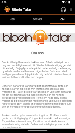 Bibeln Talar Screenshot 2