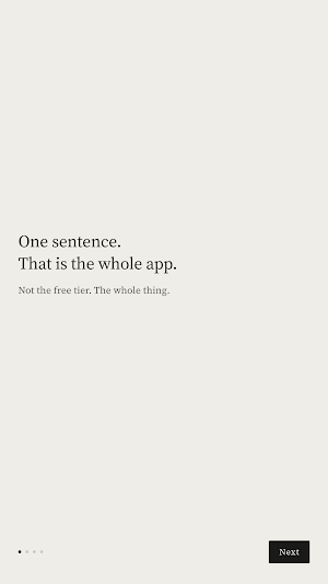 Sentence: One Line a Day Screenshot 2