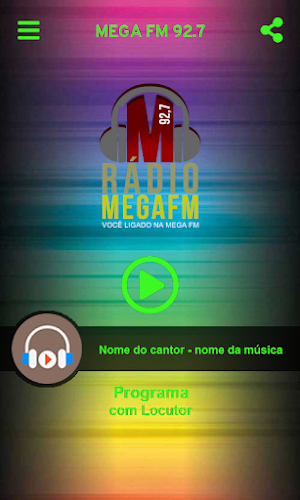 Mega FM 92.7 Screenshot 1