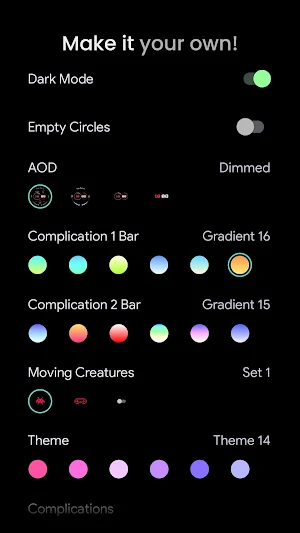 Gamer V1: Wear OS 4 watch face Screenshot 1