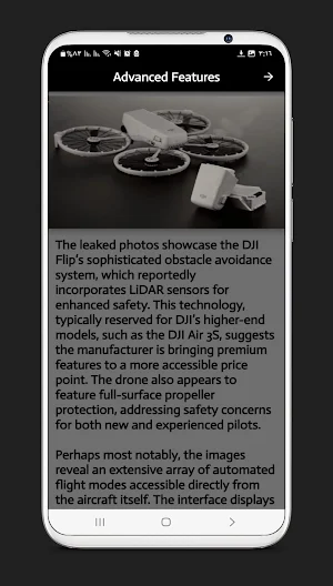 flip drone guide Screenshot 2
