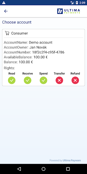 Ultima Payments CLS Screenshot 3
