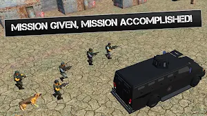 Battle Simulator: Cops vs Drug Dealers Screenshot 2