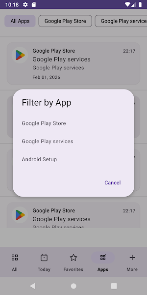 NotiLog — Notification History Screenshot 2