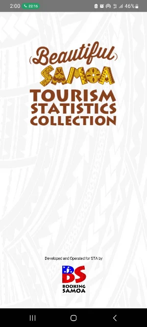 Samoa Tourism Statistics Screenshot 0