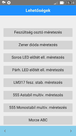 Villamossági - elektronikai - Számítások Screenshot 1