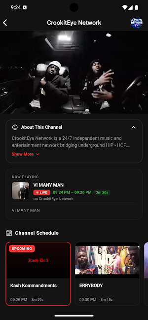 CrookitEye Network Screenshot 1