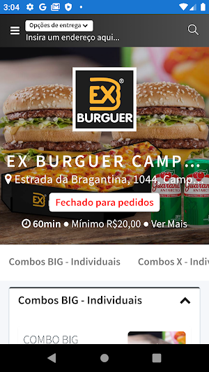 Ex Burguer Campo Limpo Pta Screenshot 0