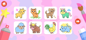 Coloring Book - Baby Games 2-5 Screenshot 3