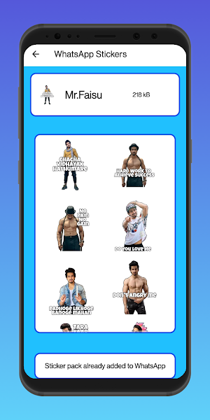 Stickrone : Tiktok Stickers for WhatsApp Screenshot 1