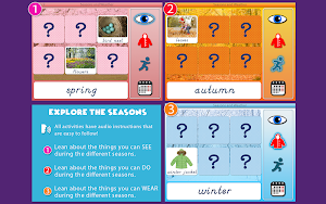 Montessori Seasons and Weather Screenshot 2