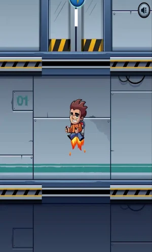Pin Up : Fly Jetpack Screenshot 0