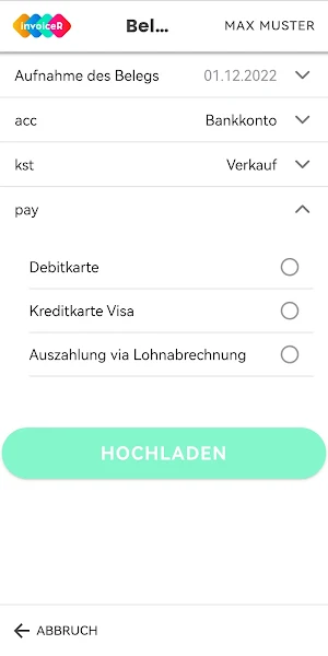 invoiceR Screenshot 2