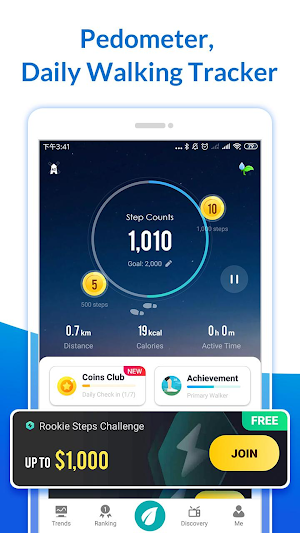 Step Tracker - Daily Walking Screenshot 0